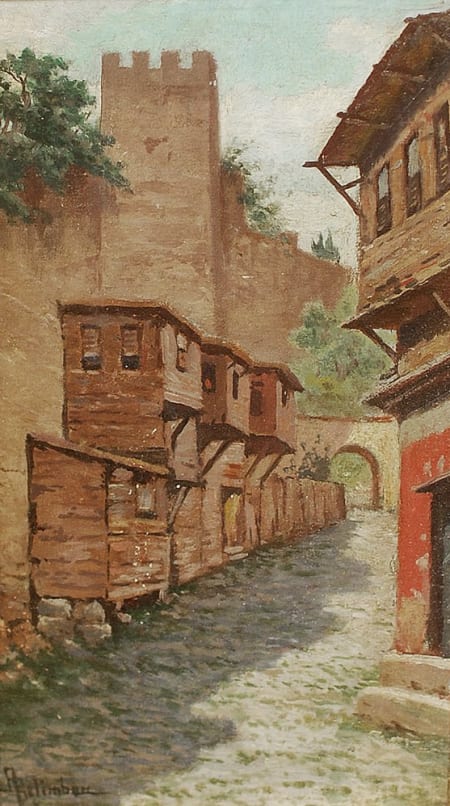 Adolfo Belimbau — Vicolo a Scandicci